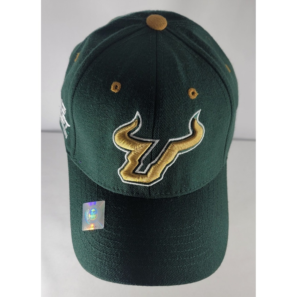 University Of South Florida Bulls Top of the World Triple Threat Hat Ballcap NWT